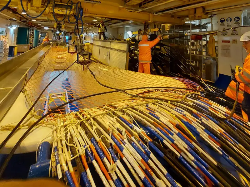Offshore submarine cable operations